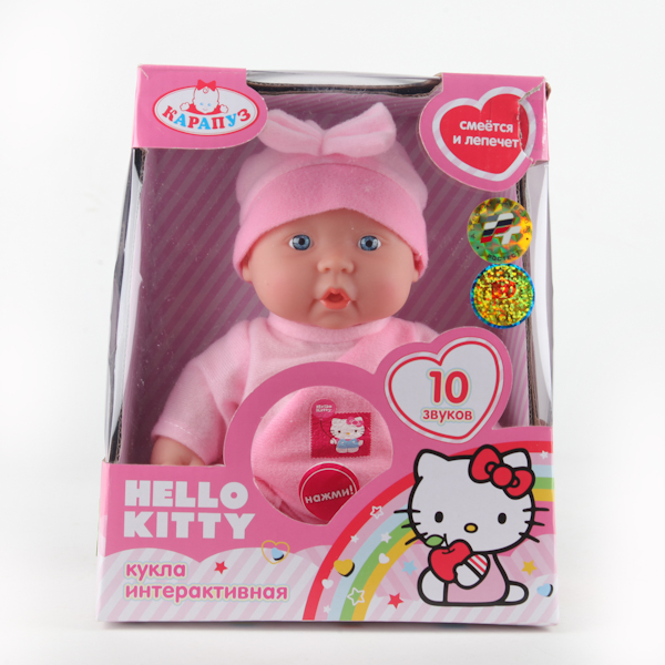 Пупс 24 см озвученный, серия Hello Kitty  